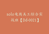 solo电商美工综合实战班【Dd-0021】-51搞钱网