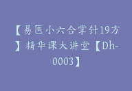 【易医小六合掌针19方】精华课大讲堂【Dh-0003】-51搞钱网