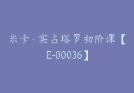 米卡·实占塔罗初阶课【E-00036】-51搞钱网