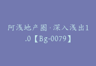 阿浅地产圈·深入浅出1.0【Bg-0079】-51搞钱网